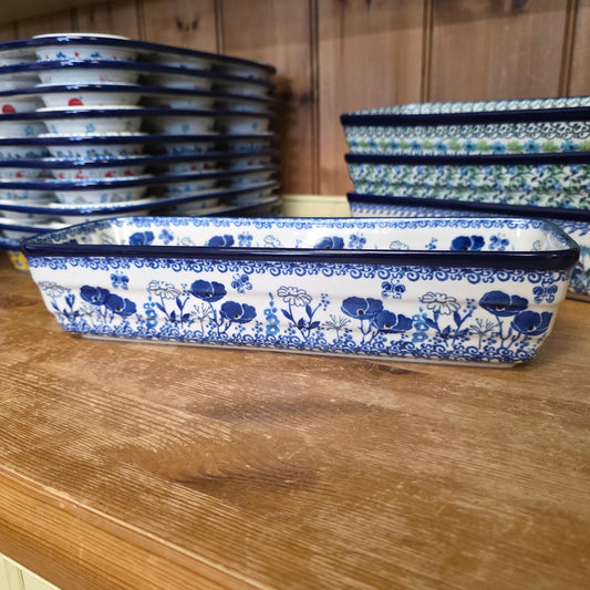 Baker Long Loaf 12" x 4.5" x 3.5"deep  784-2902X  Evening Poppy pf0526