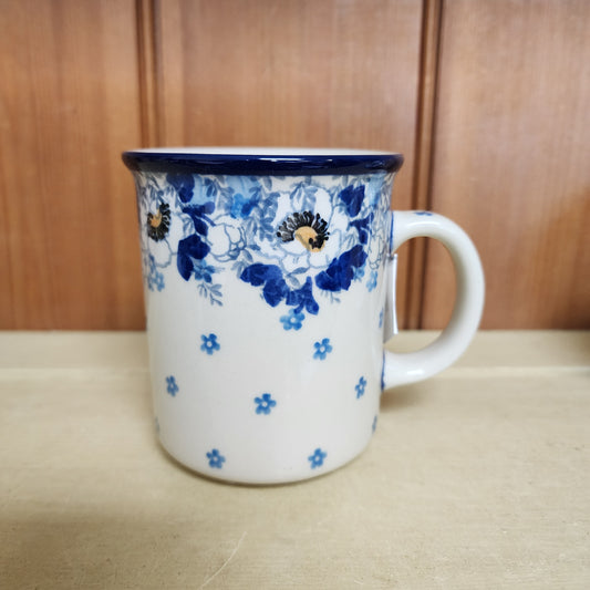 Mug   Straight Side   8 oz 236-2222X  Snow Poppy pf0526