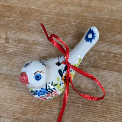 V416 ~ Bird Ornament reds    V416-VC209  Vena pf0526