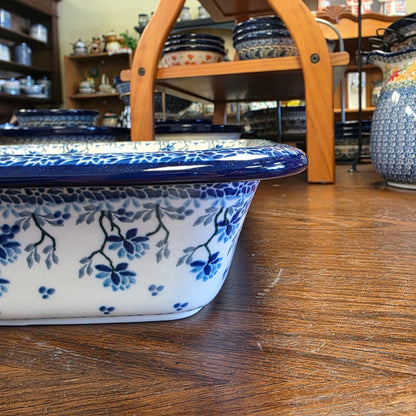 Baker   Rectangular w/Rim   Lasagna    11.25" x 13.75" 2524X ~ Clover Fields