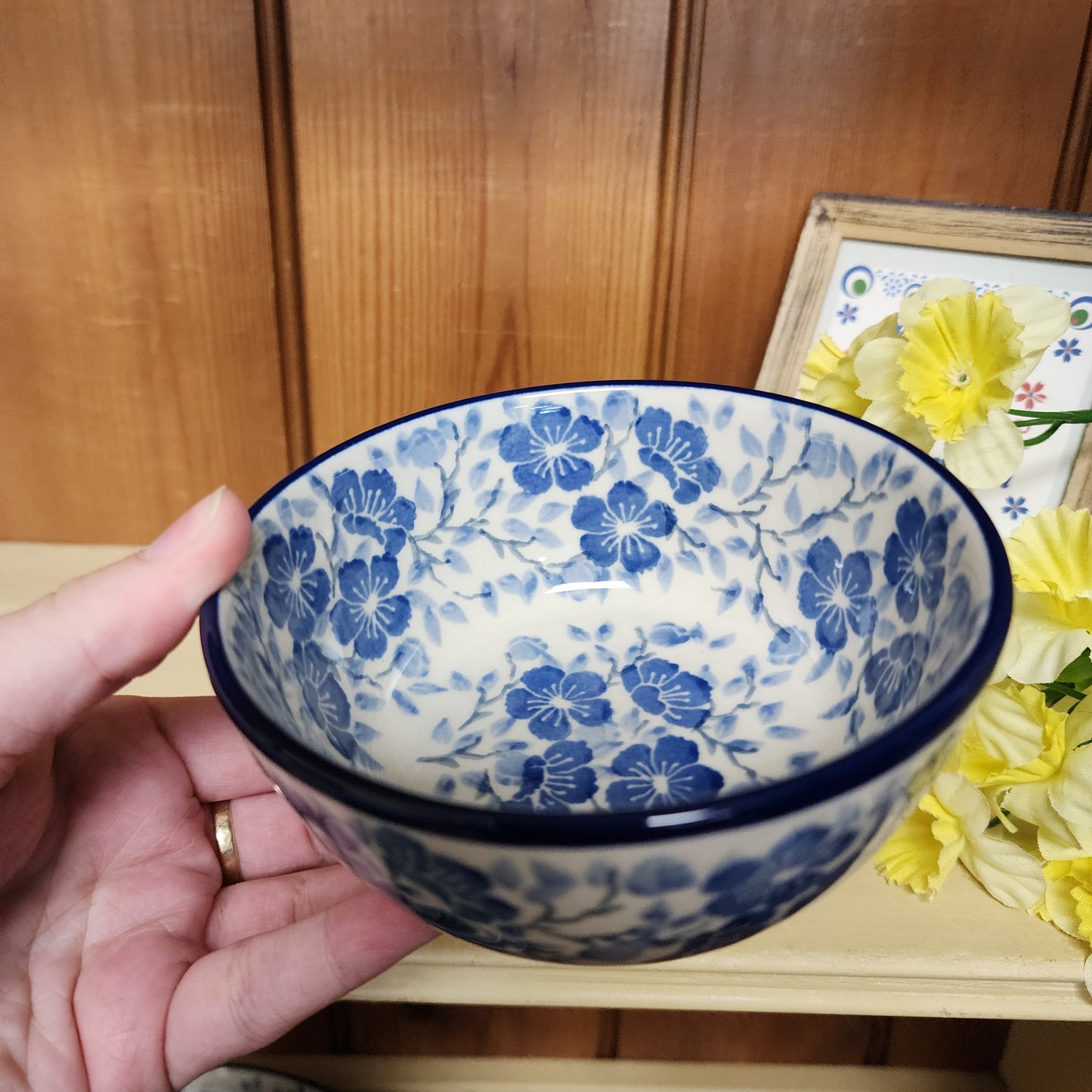 Bowl ~ Ice Cream ~ 4.5" 017-3428X Timeless Blue PF0526