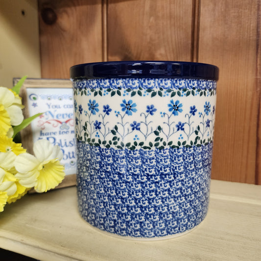 Utensil Holder   5.5"  003-2785X  Georgia Blue pf0526
