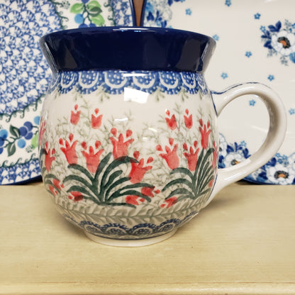 Mug ~ Bubble ~ 16 oz. 073-1437X Crimson Bells