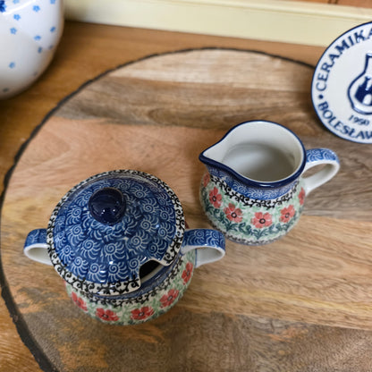 Set ~ Sugar/Creamer Maraschino