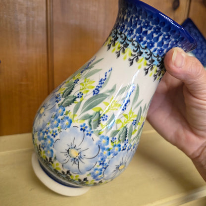 Vase 9" ~ Soft Blues UNIKAT
