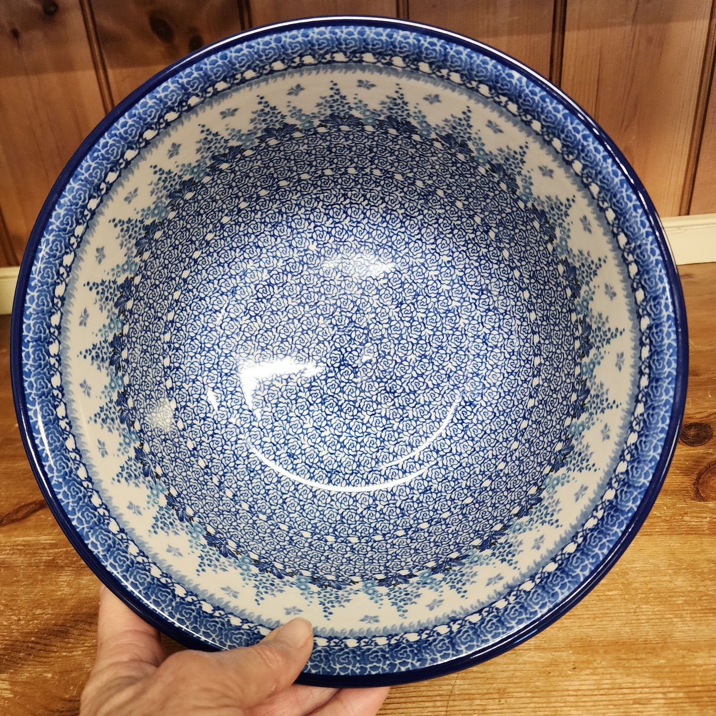 Bowl   Deep Mixing   4 Qt.   3277X ~ Blue Sage