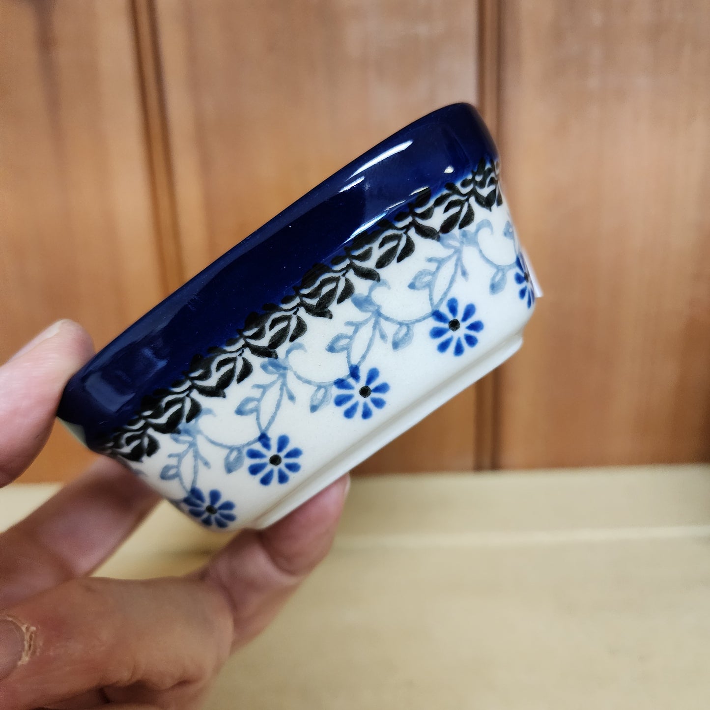 Bowl   Square Ramekin   3.75"   2158X ~ Silver Lace