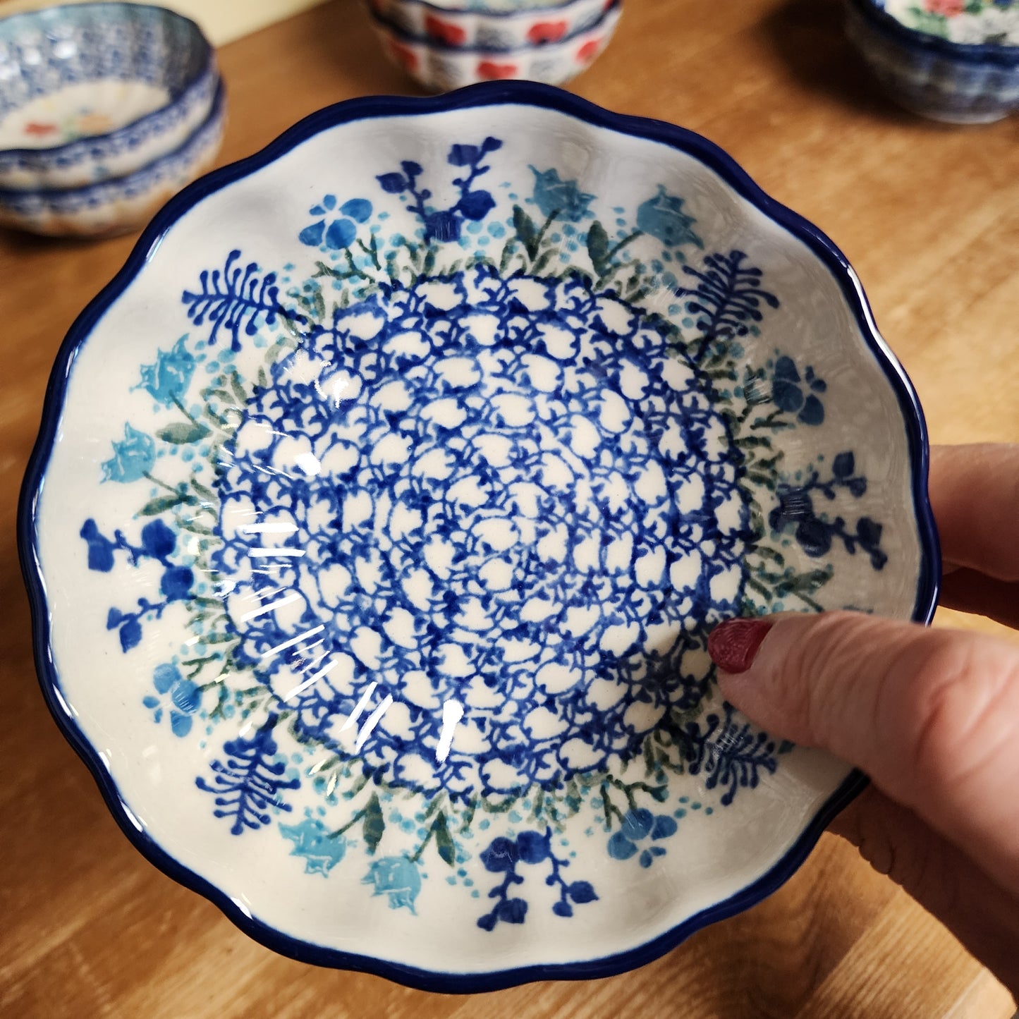 Bowl ~ Scalloped ~ 4.5" 2898X ~ Little Gems