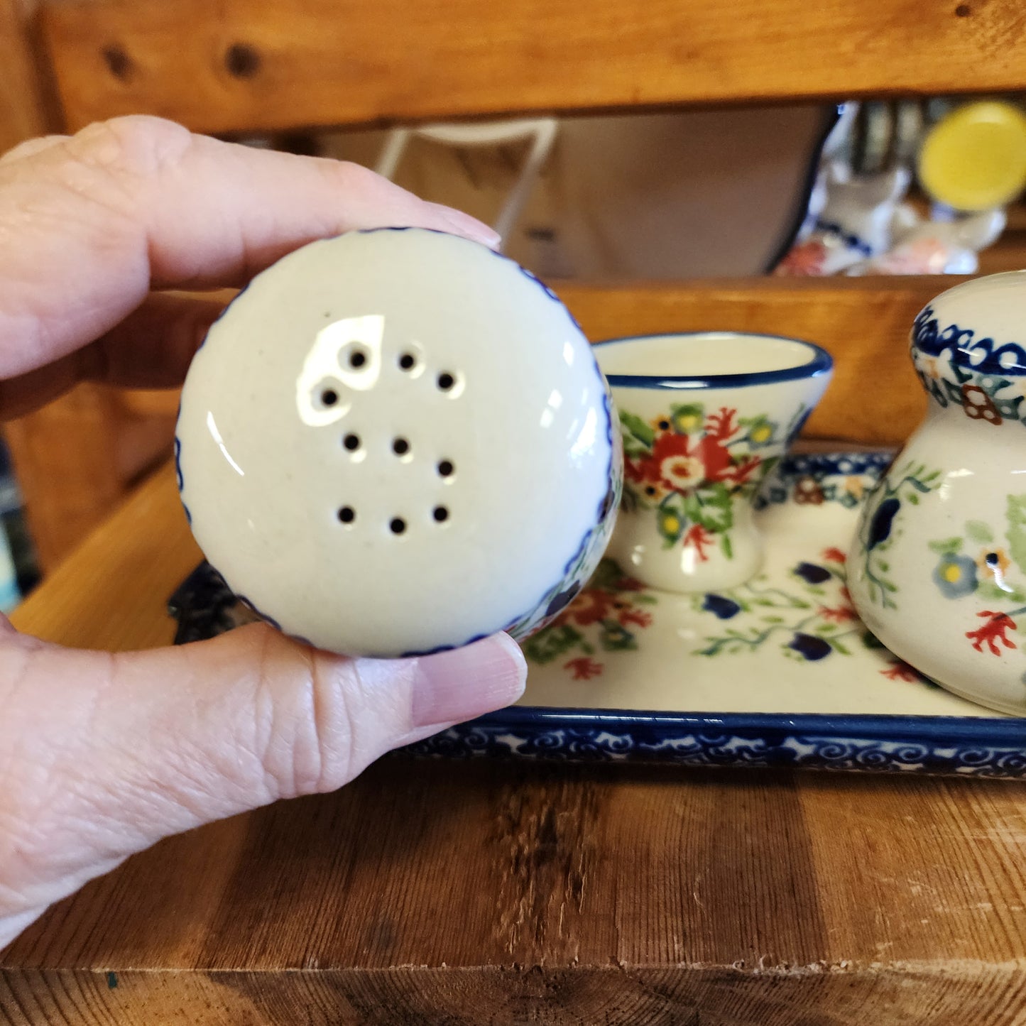 Salt & Pepper w/tray Lidia R268