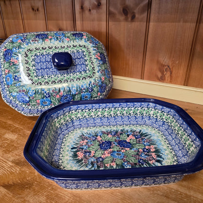 Baker   Covered Casserole   9.5" x 12" 665-U4572  U4 pf0526