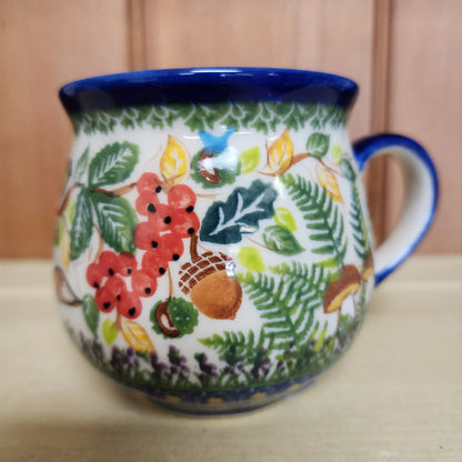 Mug 10oz Fox mushrooms fall