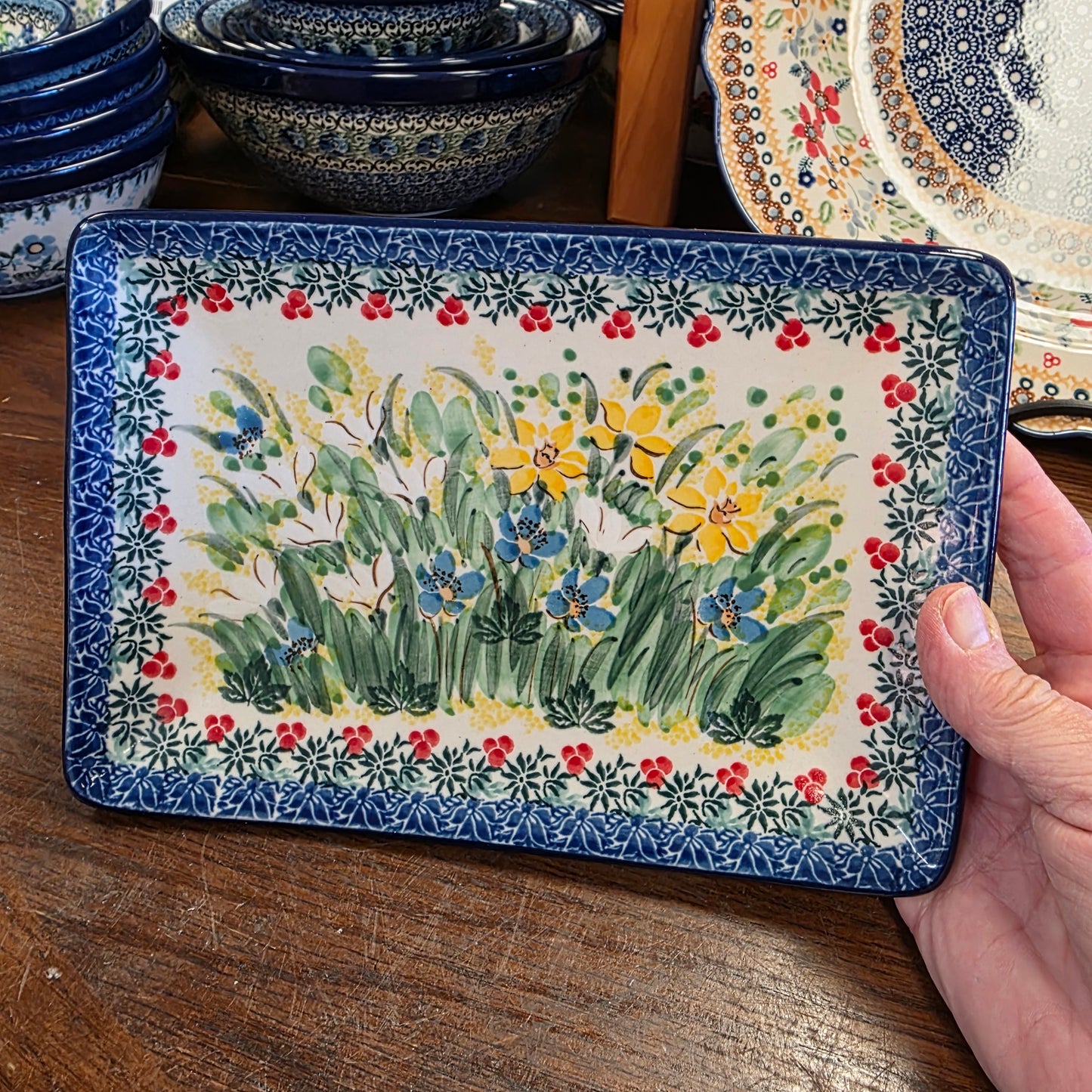 Appetizer Plate  8.5"x5.5"  U5131 ~ U4