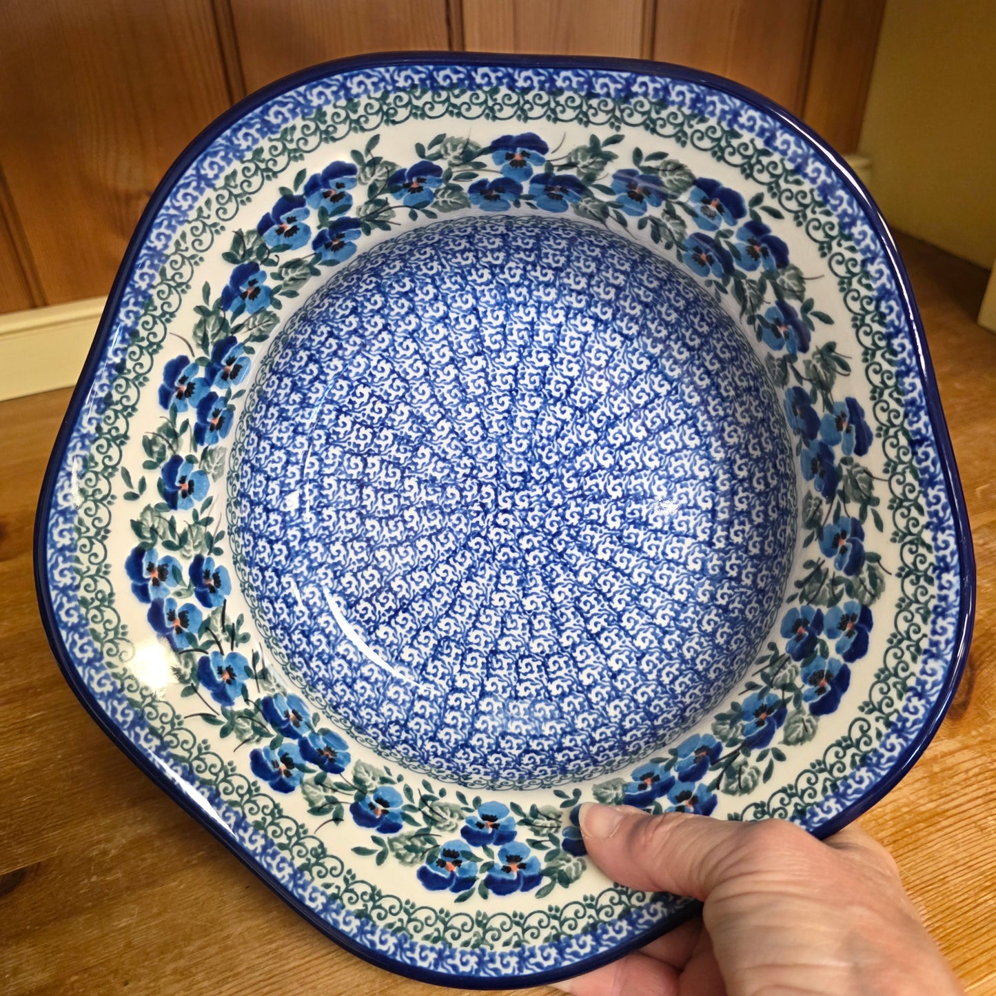 Bowl   Footed    2273X ~ Winter Viola