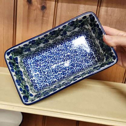 Baker ~ Loaf Pan ~ 7.75"w X 8"L 1413X ~ Huckleberry