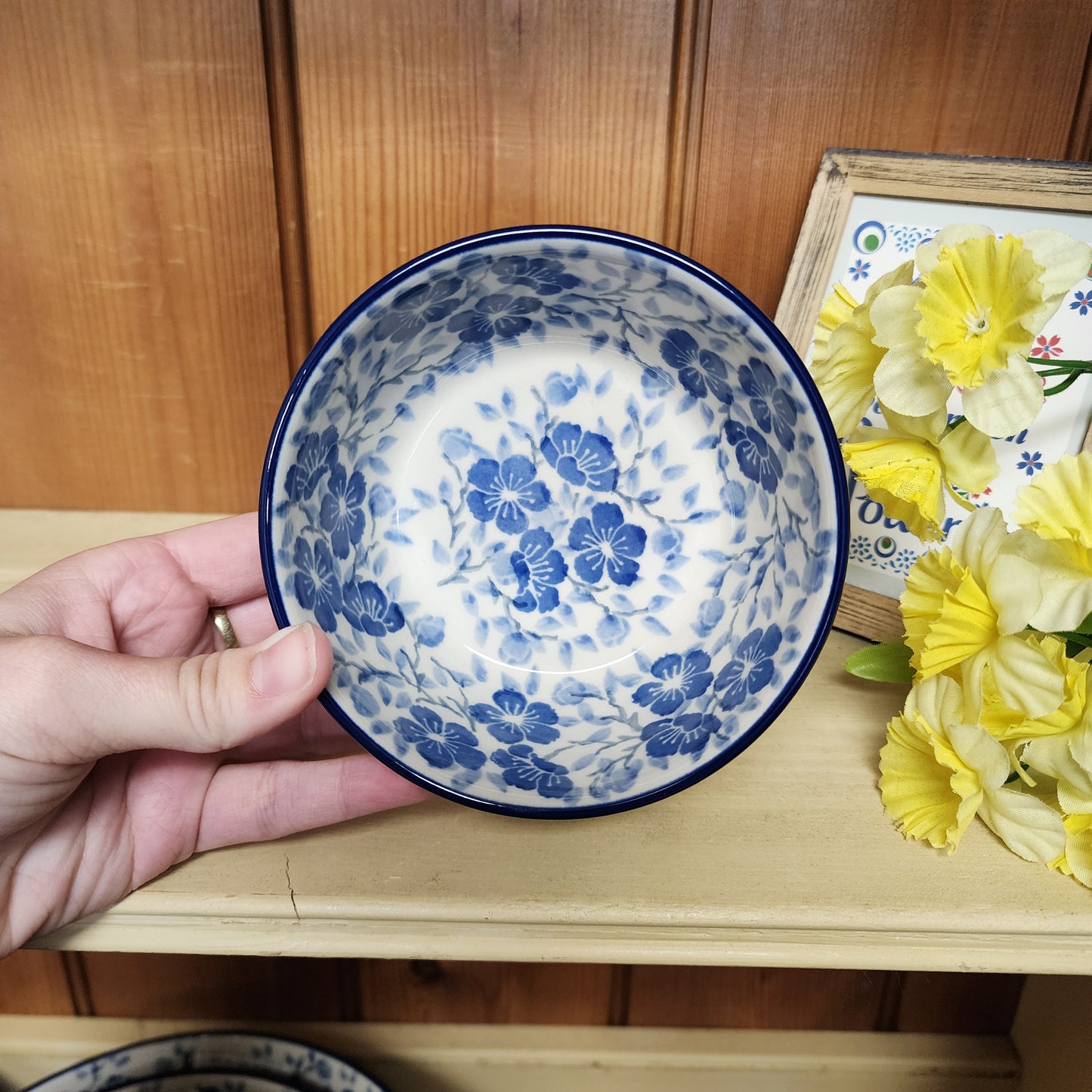 Bowl ~ Ice Cream ~ 4.5" 017-3428X Timeless Blue PF0526