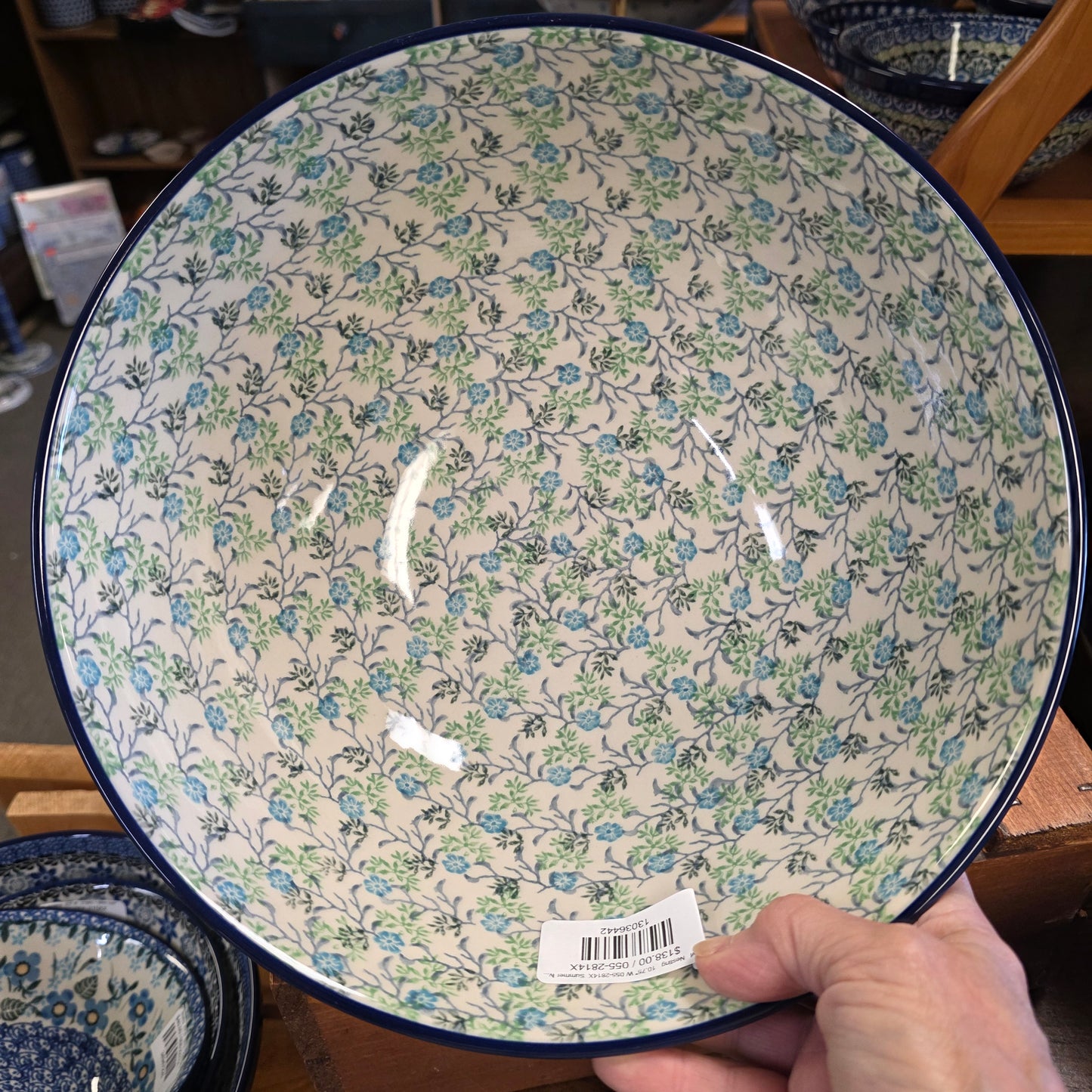 Bowl   Nesting   10.75" W 055-2814X  Summer Ivy pf0526