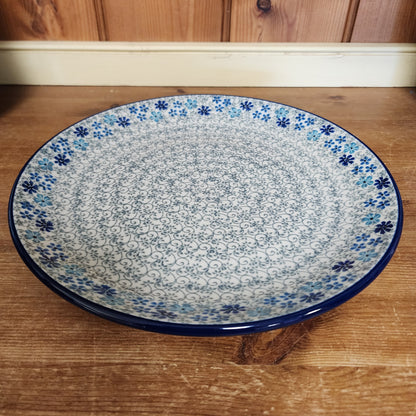 Plate   Dinner   10" 257-2612X  Periwinkle pf0526