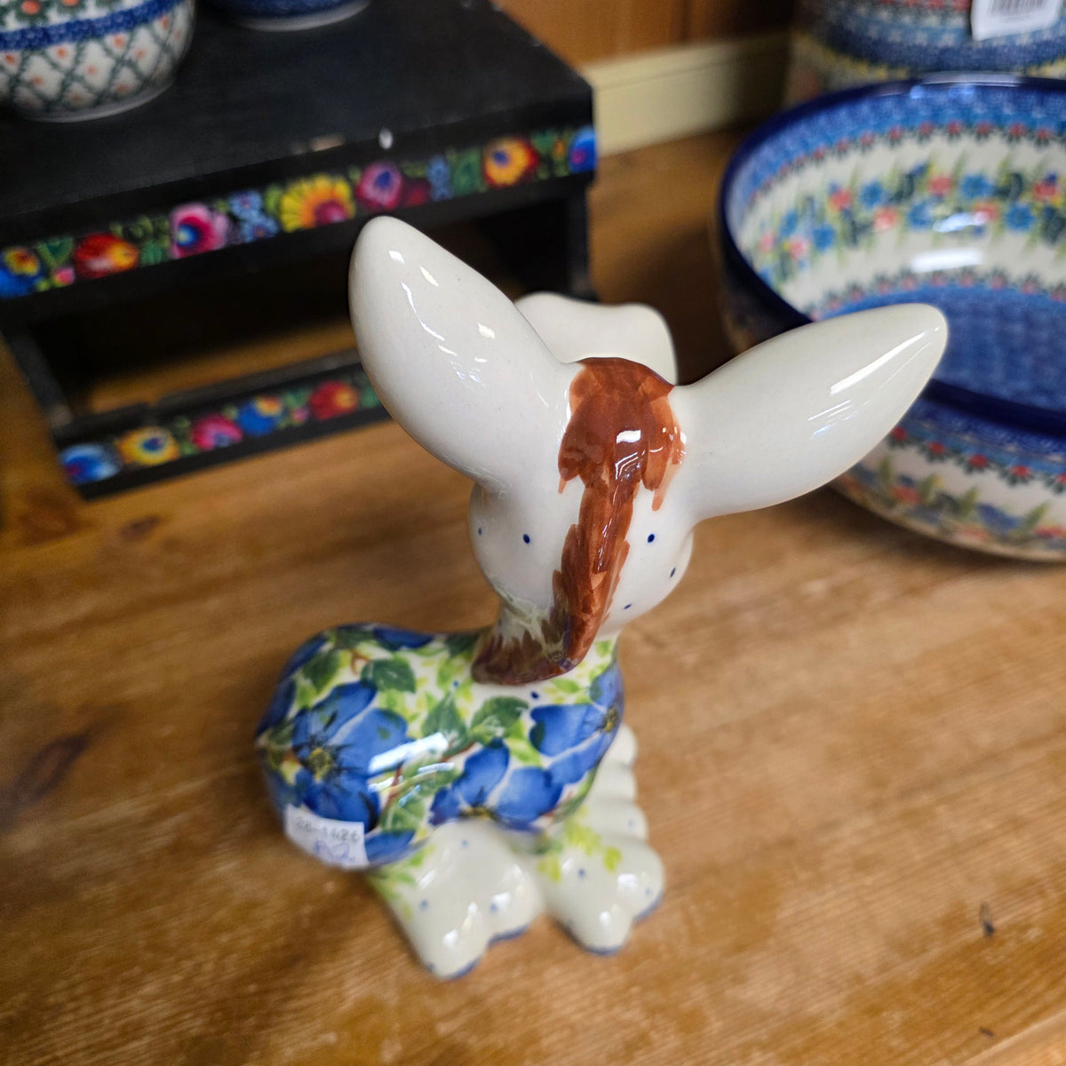 Donkey ~ Blue  ART2 yellow bird 1166