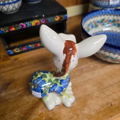 Donkey ~ Blue  ART2 yellow bird 1166