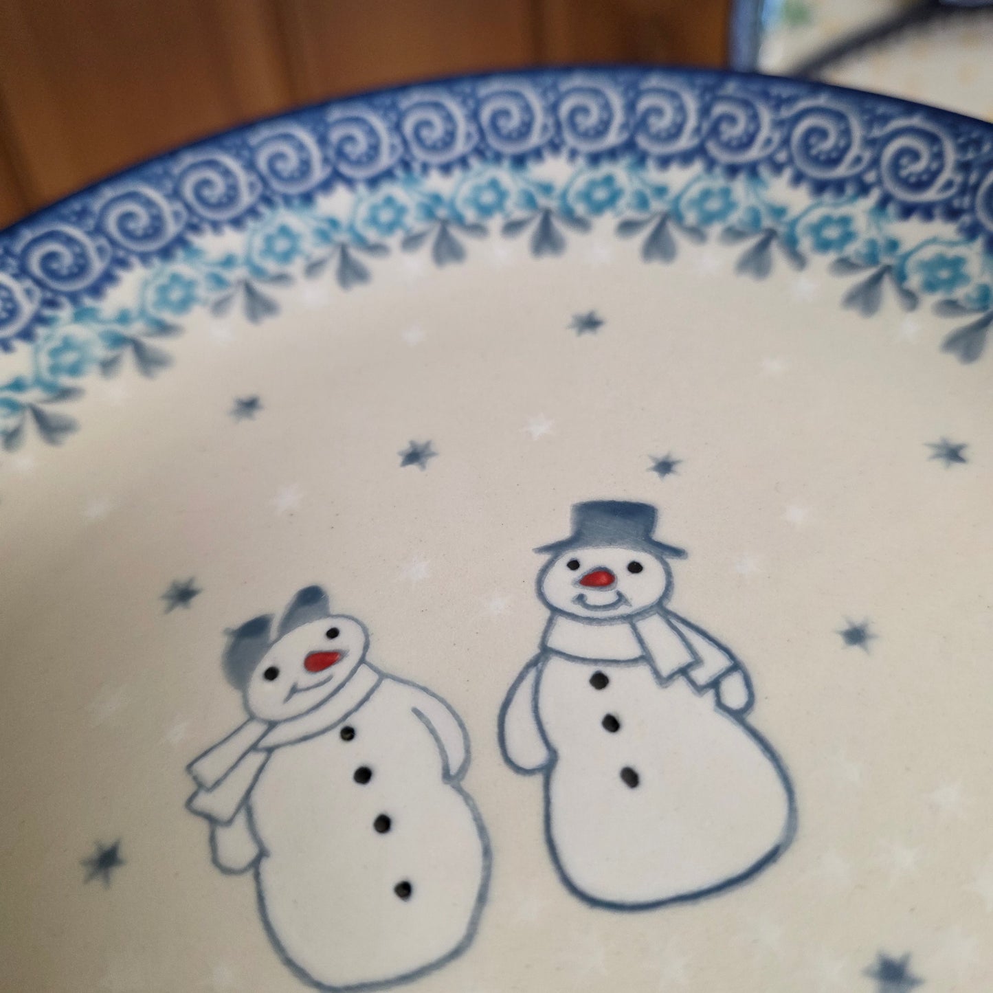 Plate   7.75"  086-2793X  Frost & Flurry pf0526