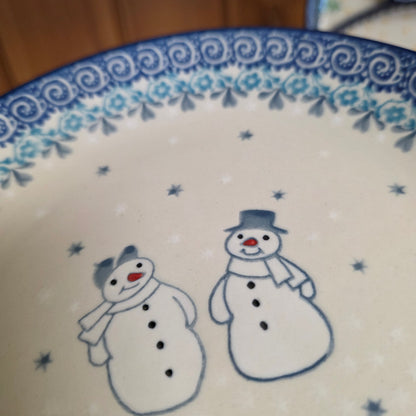 Plate   7.75"  086-2793X  Frost & Flurry pf0526