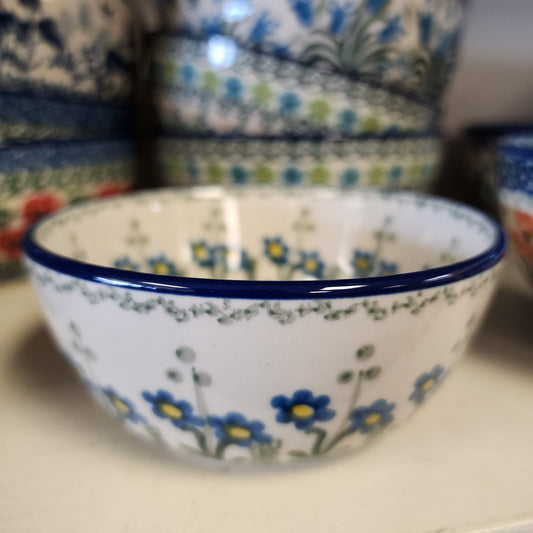 Bowl   Ice Cream   4.5" 017-0614X  Blue Spring Daisy pf0526