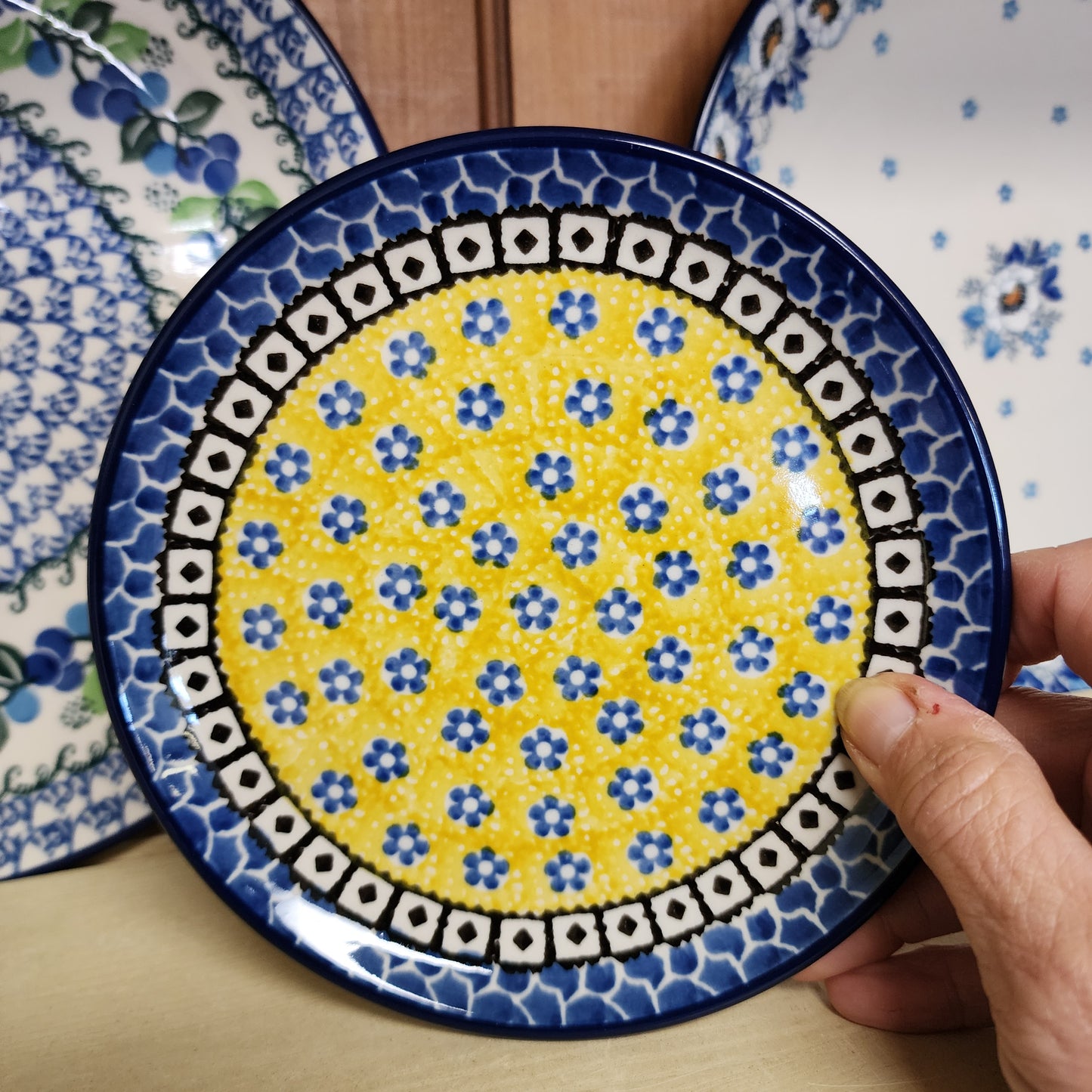 Plate ~ Bread & Butter ~ 6.25" 261-0859X Sunburst