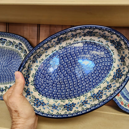 Baker Oval   10.5"    2272X ~ Parisian Posies