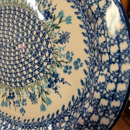 Platter   Oval   10' X 14.5" 614-2898X  Little Gems pf0526  (includes FREE wooden display stand)
