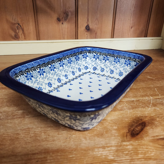 Baker ~ w/Grip Edge ~ 7" x 9.75" 162-2158X Silver Lace