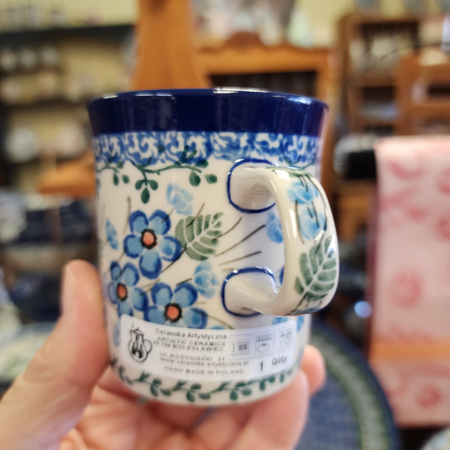 Mug ~ Espresso ~ 5 oz Xsmall cup 2272X ~ Parisian Posies