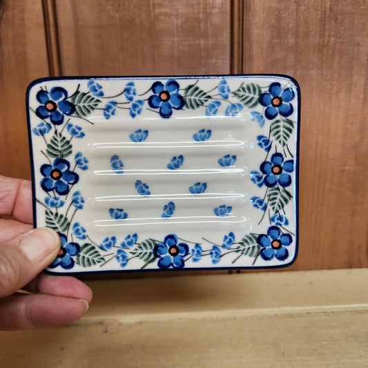 Soap Dish ~ 3.25" x 4.25" 2272X ~ Parisian Posies