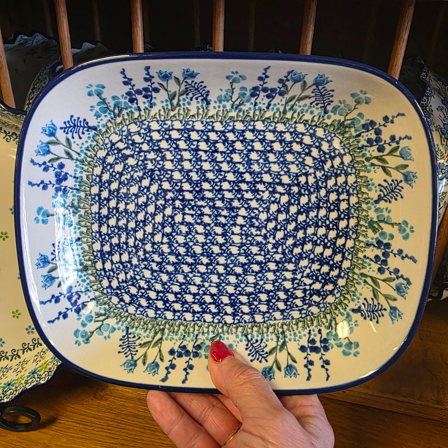 Rectangular Dish / Baker ~ 7.5" x 8.75" 2898X ~ Little Gems