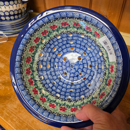 Berry Bowl w/ Saucer   8"W  470-1916X  Maraschino pf0526
