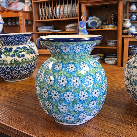Vase   Bubble   4.25" 048-2252X  Key Lime pf0526