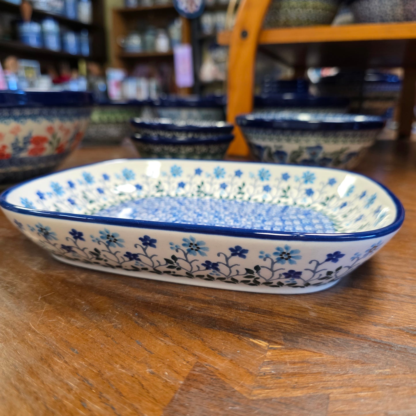 Baker   7.5" x 8.75"  159-2785X  Georgia Blue pf0526