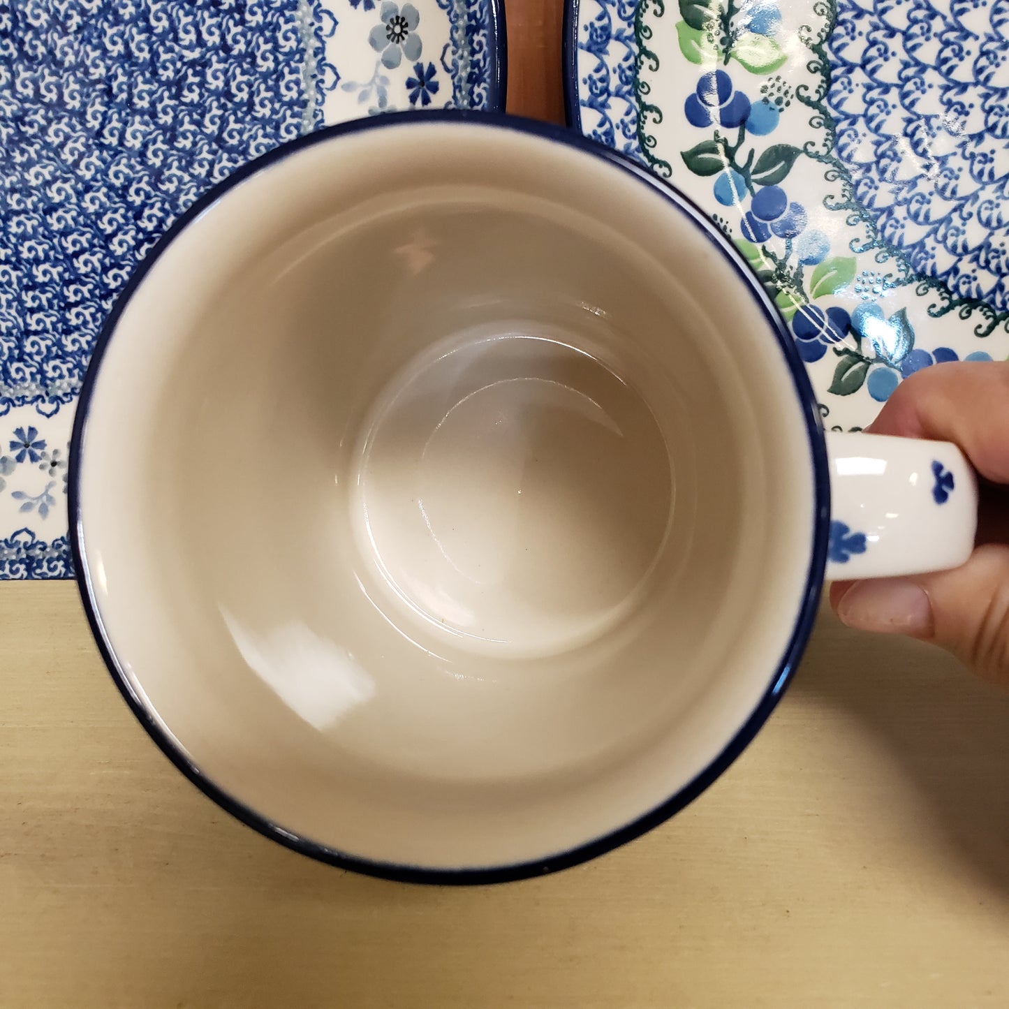 Mug ~ 13 oz. B13-2158X Silver Lace