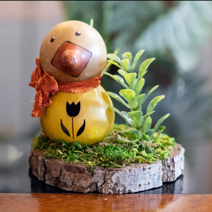 Gourd ~ Dillard Duck Scene Mini