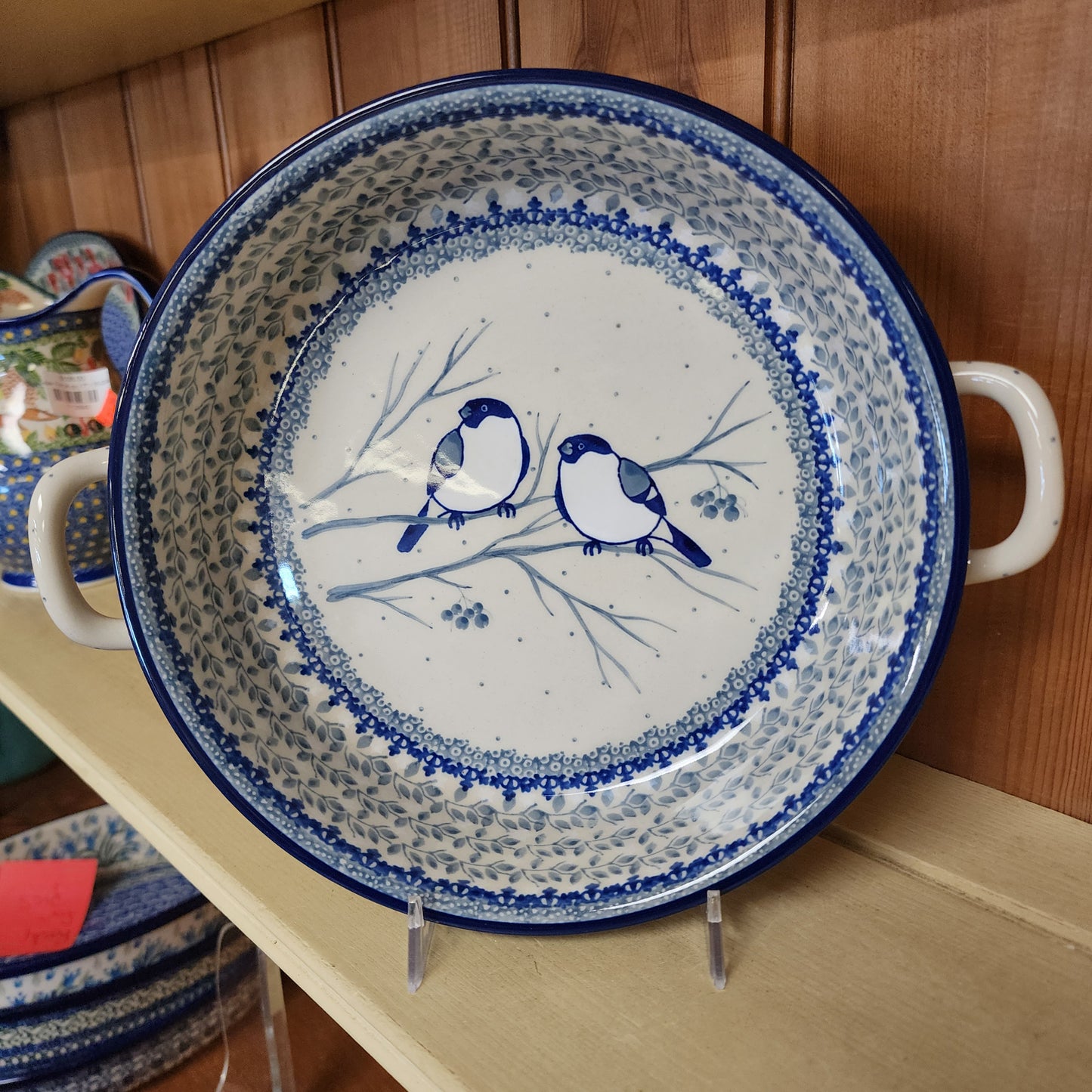 Round Baker w/handles - 9"     U4830 ~ U3