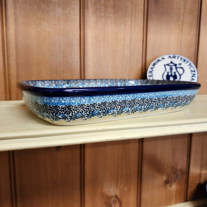 Divided Dish  6.5" x 9.25" 393-U5098  U4 pf0526