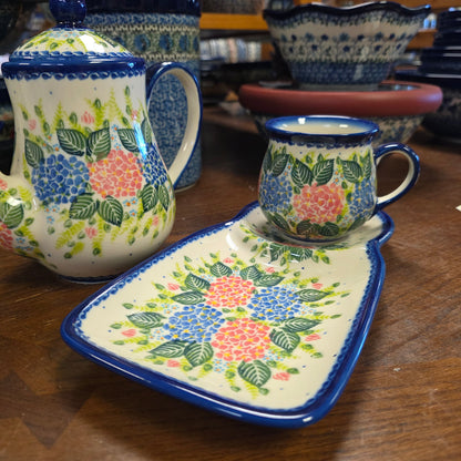 Bundle ~ Hydrangea Tea Set with FREE tea towel Bundle