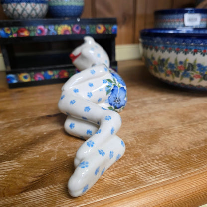 Frog ~ Laying down  blue #2/ 11"
