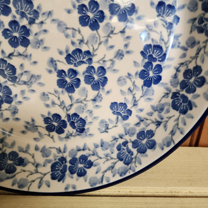 Pie Plate ~ 10" 230-3428X Timeless Blue PF0526