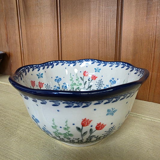 Bowl   Wavy Edge   5.75" A54-2903X  Tulip Horizon pf0526