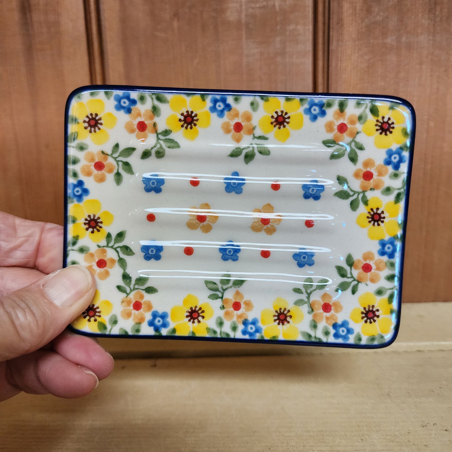 Soap Dish ~ 3.25" x 4.25" 2225X ~ Buttercup