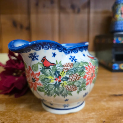 Gravy Dish Cardinal Poinsettia 710