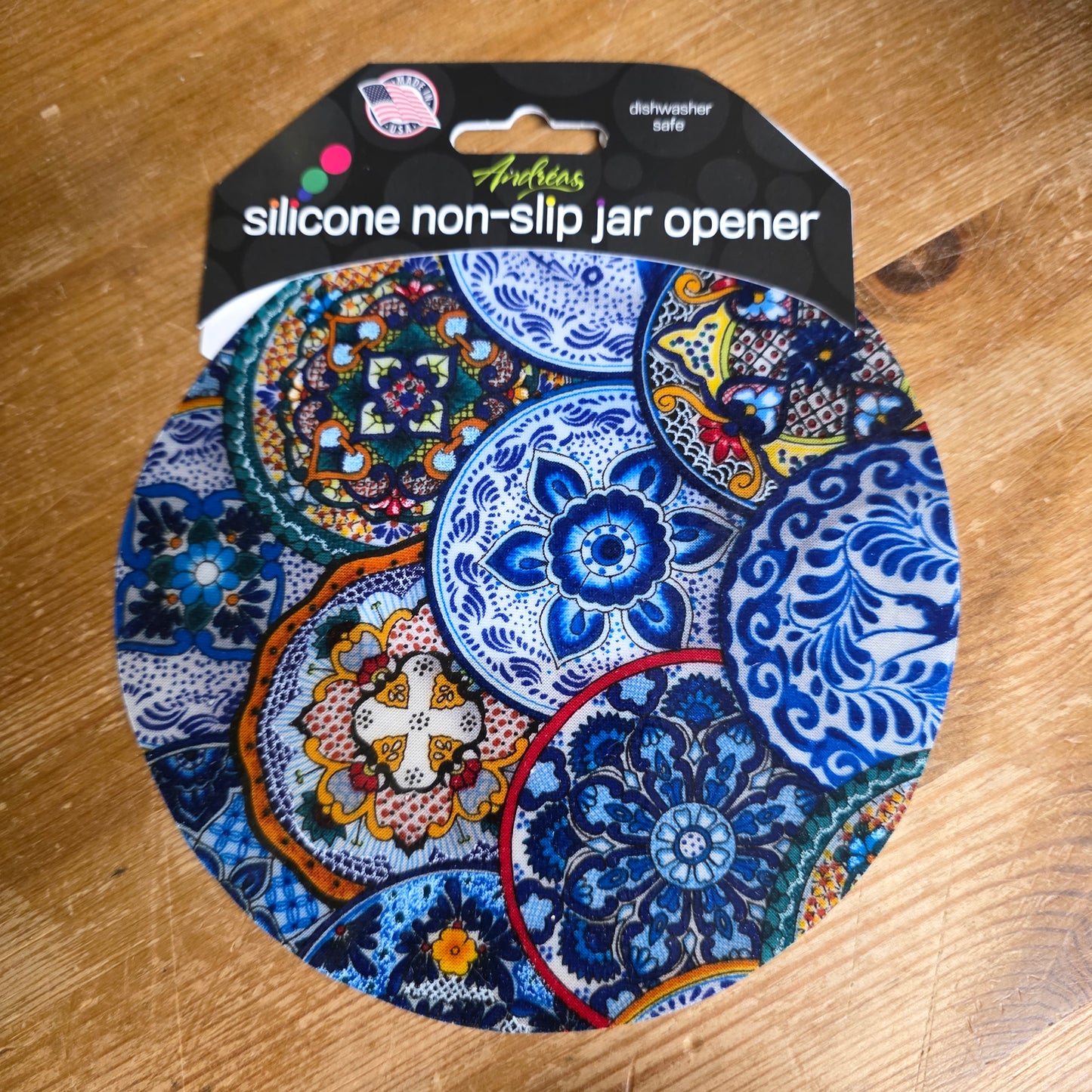 Silicone Jar Opener Fiesta Plates (6")