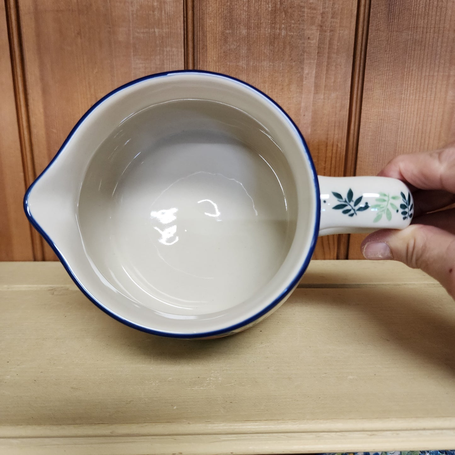 Pitcher 4 cups ~ U5188 Birds M Starzyk