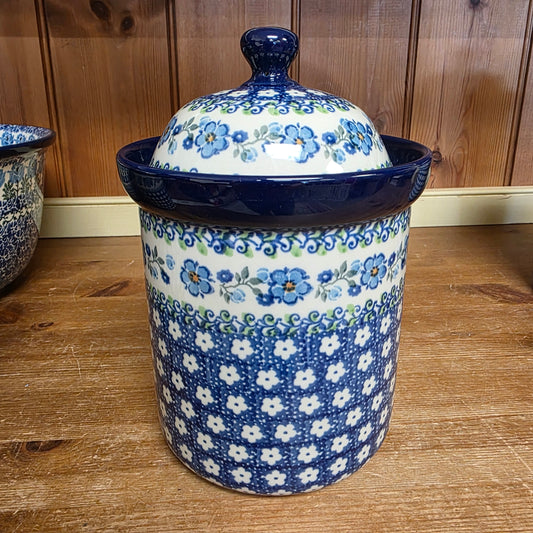 Jar / Canister 8.25" 492-2251 Calico / 43 oz