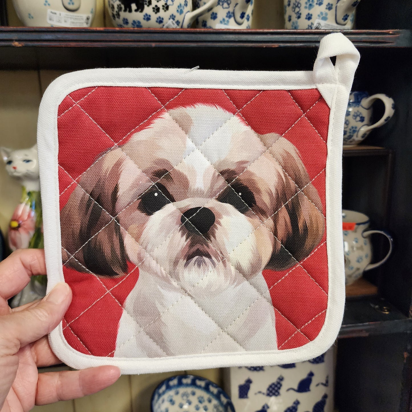 Pot Holder ~Shih Tzu